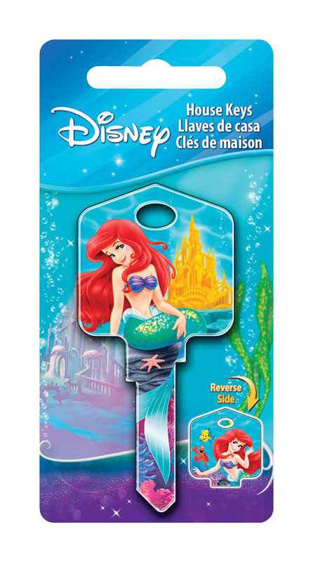 Howard Keys Disney Ariel And Friends House Key Blank Single sided For Kwikset and Titan Locks (Pack of 5) - Image 4