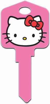 Howard Keys Hello Kitty Hello Kitty House/Office Key Blank Single sided For Kwikset and Titan Locks (Pack of 5) - Image 4