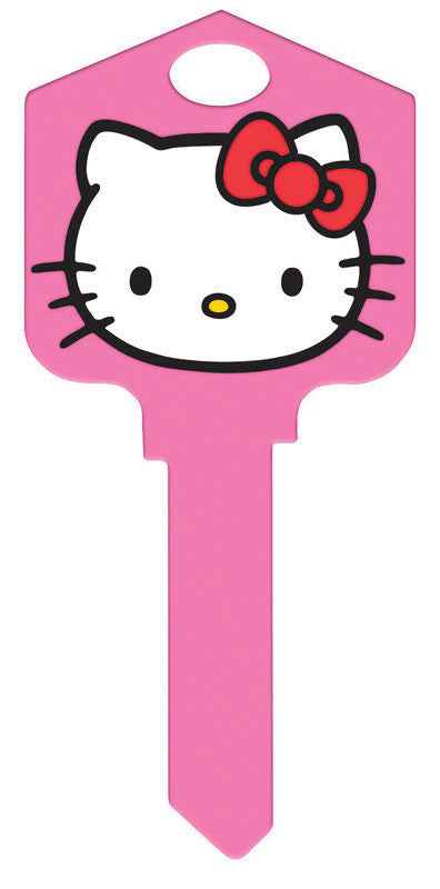 Howard Keys Hello Kitty Hello Kitty House/Office Key Blank Single sided For Kwikset and Titan Locks (Pack of 5) - Image 5