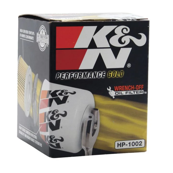 HP1001 K&N Performance Gold Oil Filter
