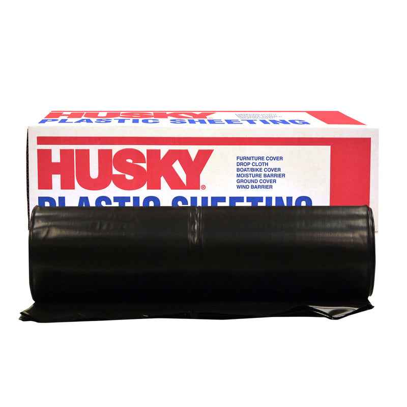 Film-Gard Plastic Sheeting 4 mil X 10 ft. W X 50 ft. L Polyethylene Black 1 pk - Image 3