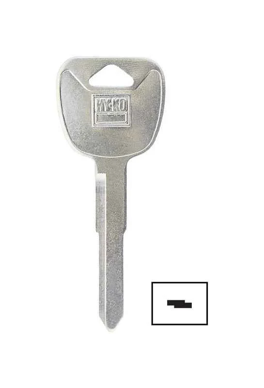 Hy-Ko Traditional Key Automotive Key Blank Double sided For Suzuki (Pack of 10) - Image 2