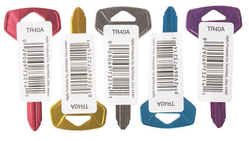 Hy-Ko Automotive Key Blank Double sided For Fits Many 2005 And Older Ignitions (Pack of 10) - Image 2