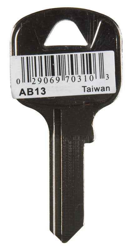 Hy-Ko Traditional Key Automotive Key Blank Single sided For For Padlocks (Pack of 10) - Image 2