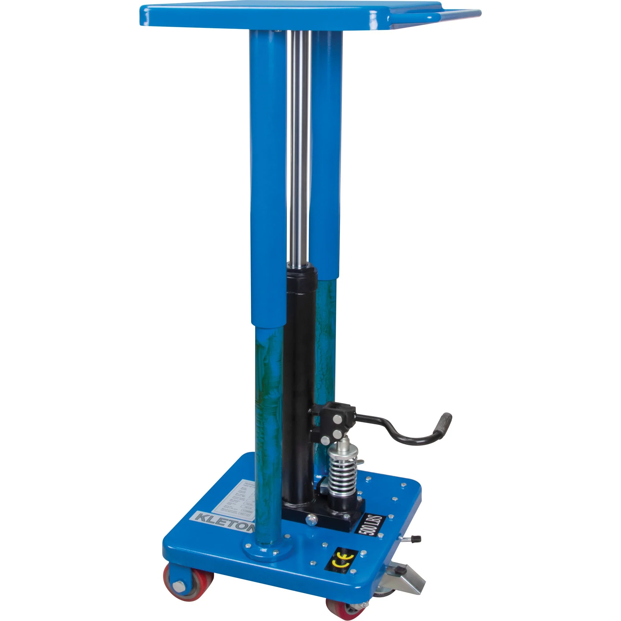 Hydraulic Work Table, 18" L x 18" W, Steel, 500 lbs. Capacity - Image 2