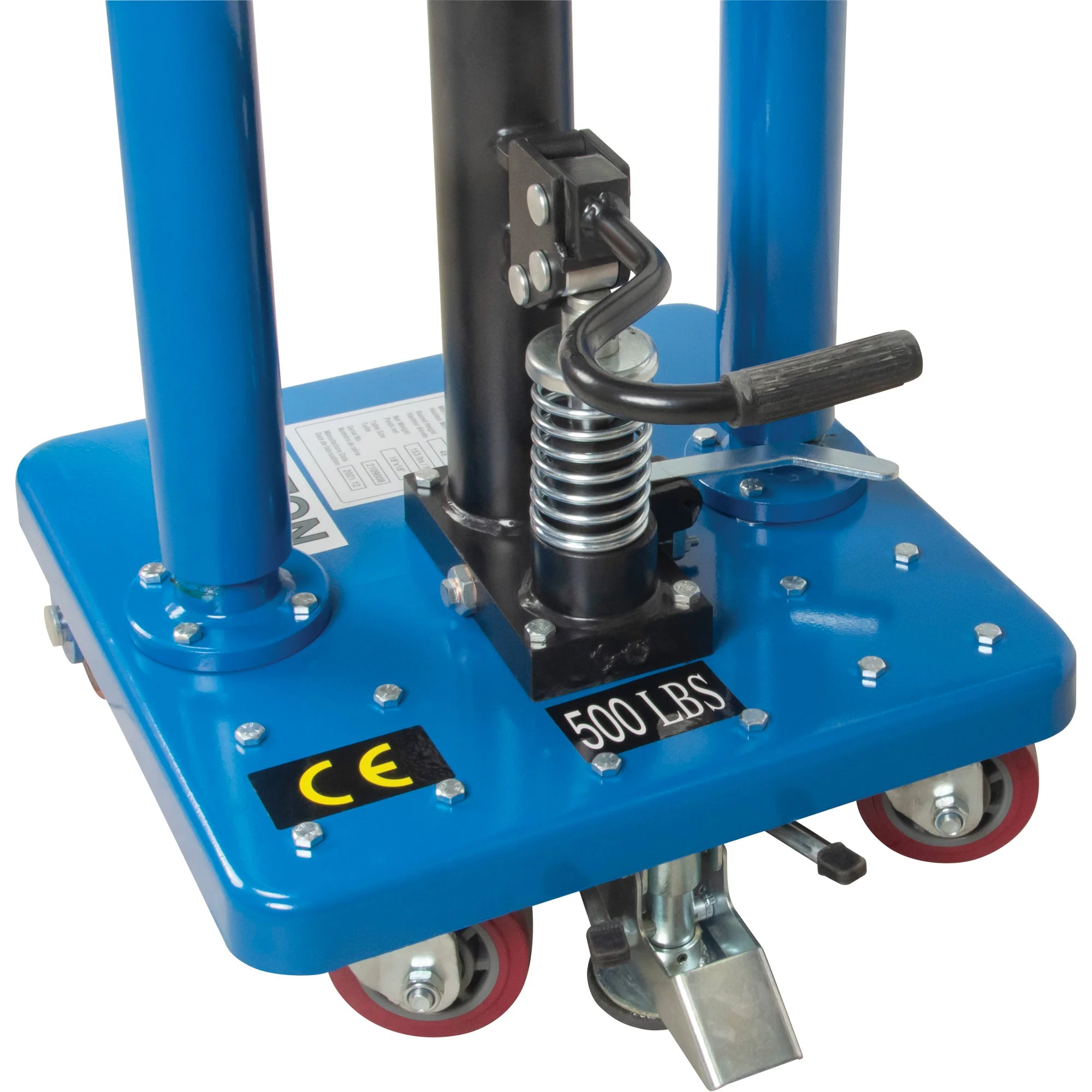 Hydraulic Work Table, 18" L x 18" W, Steel, 500 lbs. Capacity - Image 3