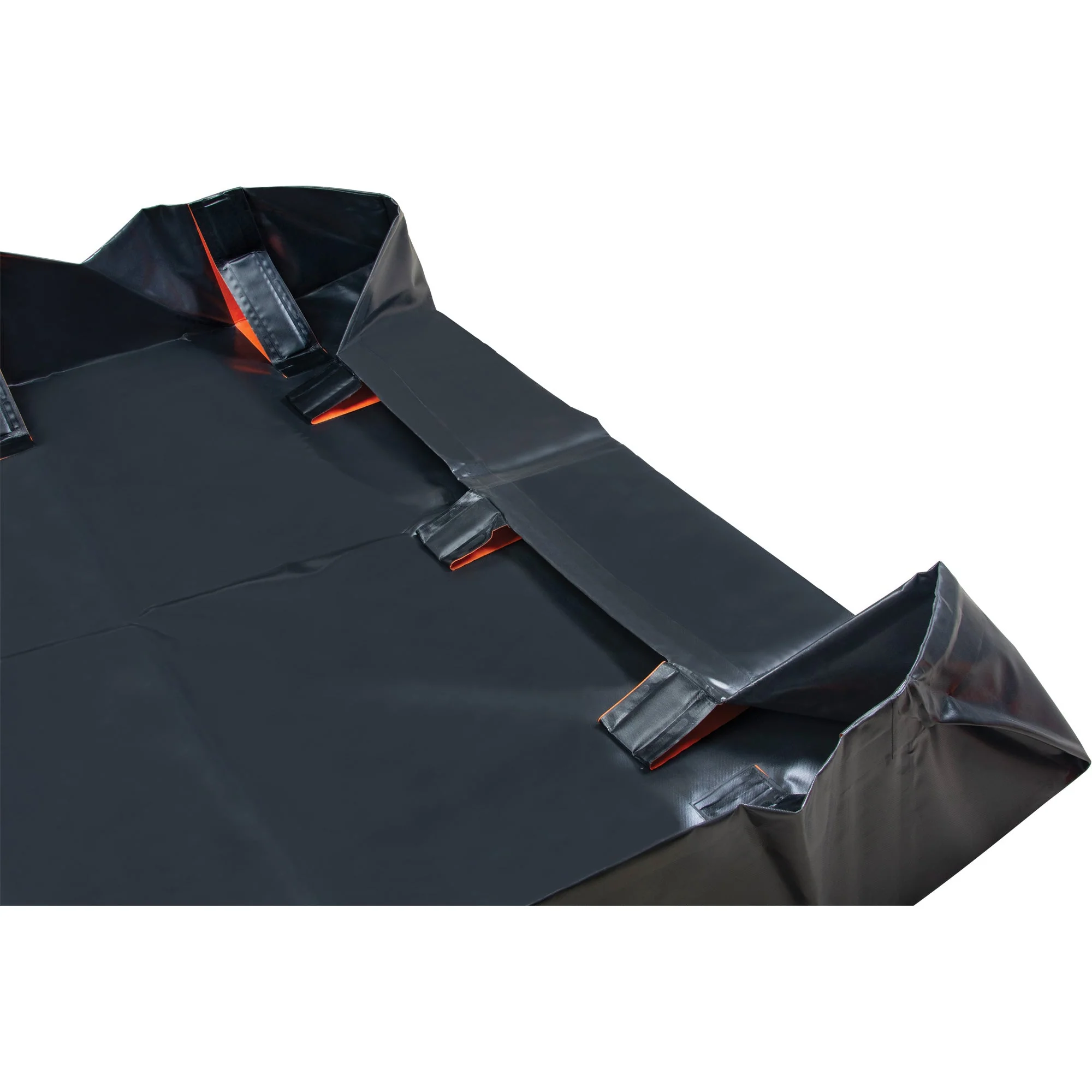 IBX Wall Pop-Up Berm, 268 US gal. Capacity, 6' W x 6' L x 12" H, Snap-Up Bracket - Image 3