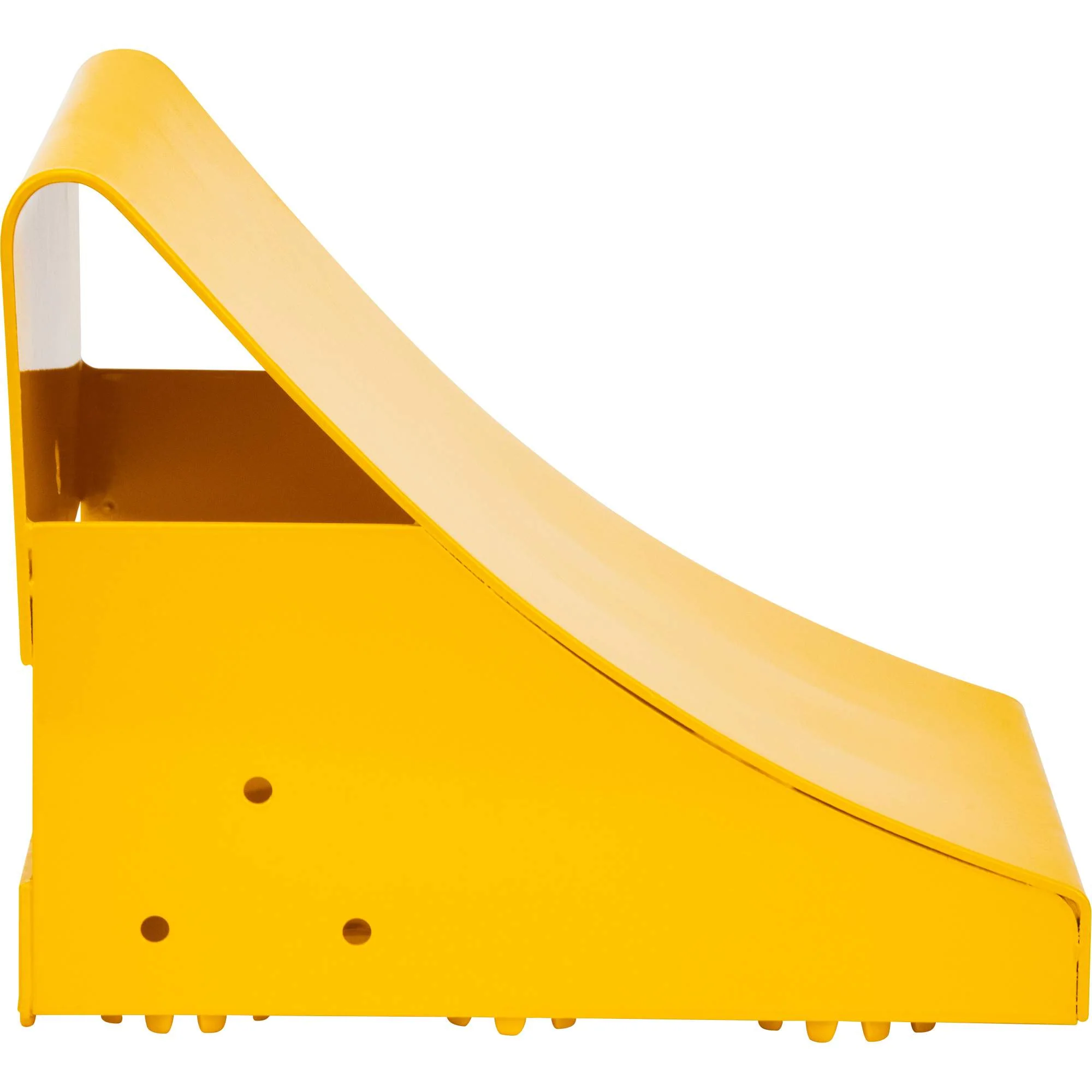 Ice Chocks, Steel, Yellow, 8-1/16" W x 10-5/8" D x 8-13/16" H - Image 2
