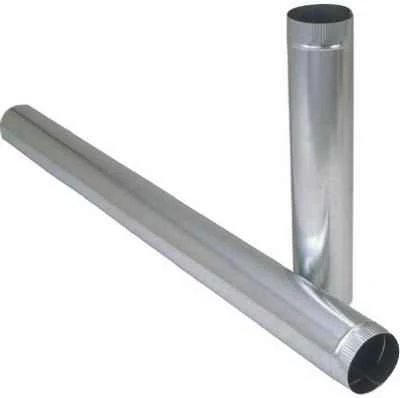 Imperial Manufacturing Group Gv0381 6 X 24 Galvanized Round Pipe (Pack Of 10) - Image 2