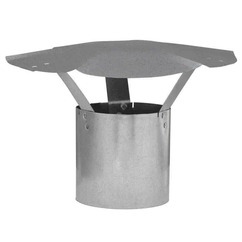 Imperial Manufacturing Group Gv0591 8 Galvanized Rain Cap (Pack Of 4)