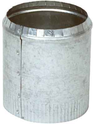 Imperial Manufacturing 4 in. Dia. 30 Ga. Galvanized Steel Round Starting Collar (Pack of 6) - Image 2