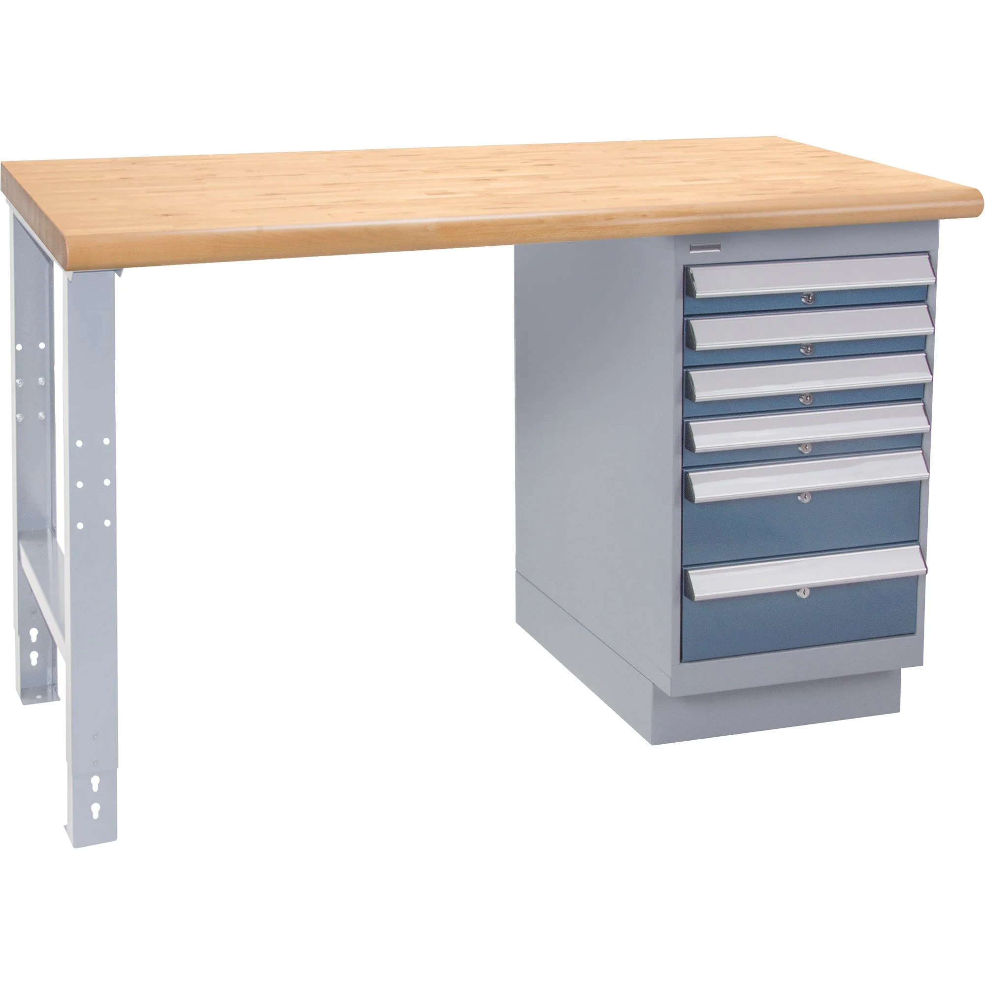 Industrial Duty Workbench, 1000 lbs. Cap., 30" W x 60" D, 34" H