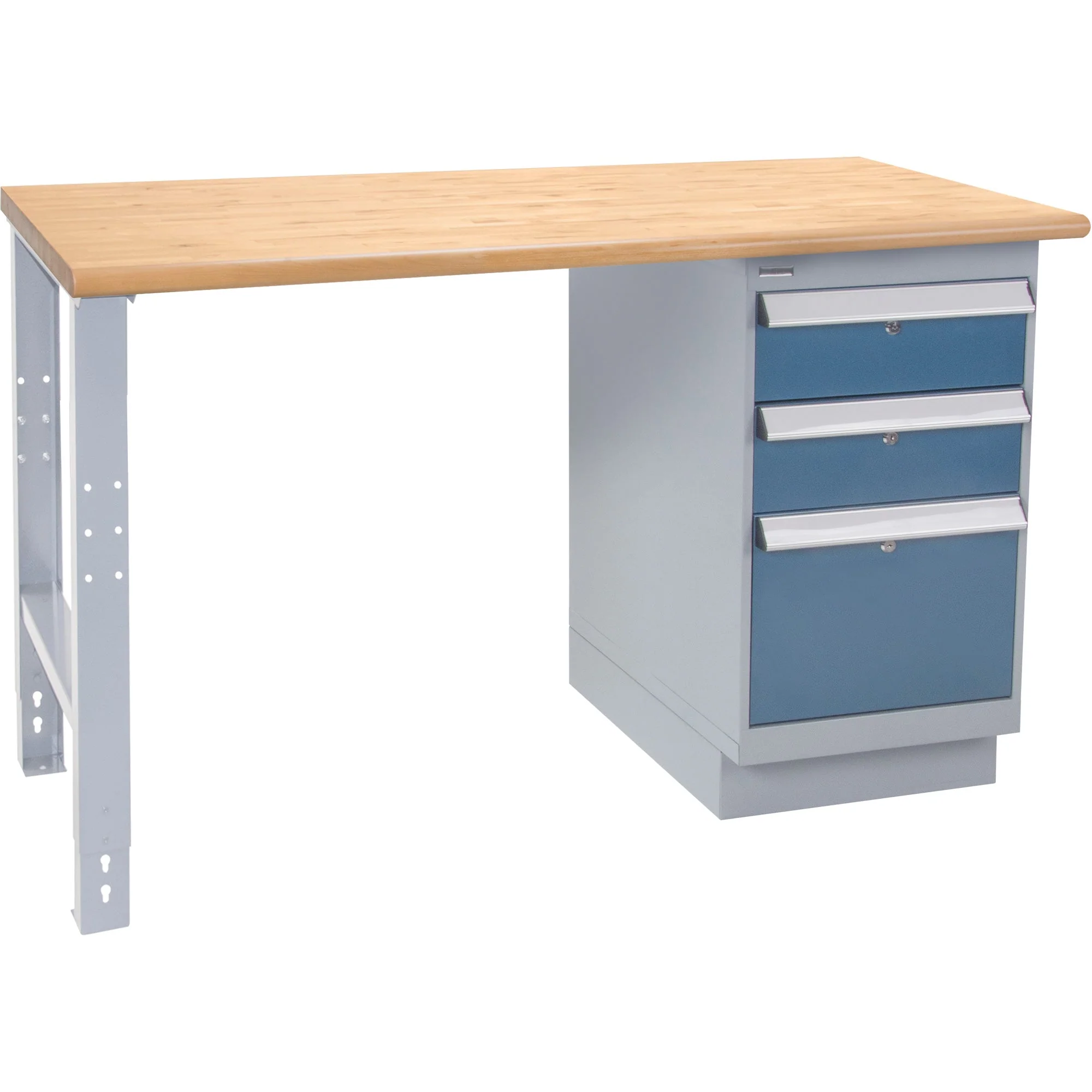 Industrial-Duty Workbench, 1000 lbs Cap., 60" W x 24" D, 34" H