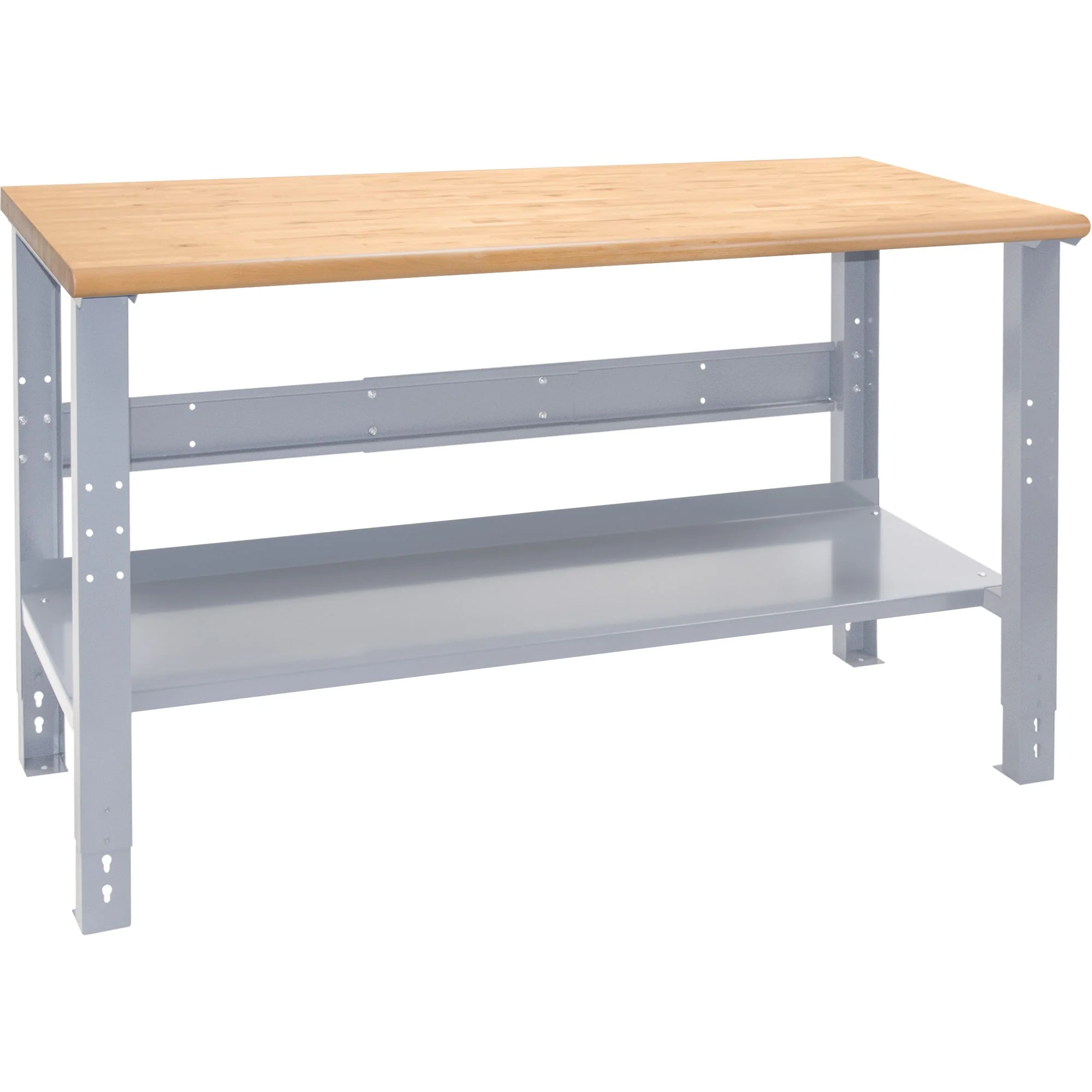 Industrial-Duty Workbench, 1000 lbs Cap., 60" W x 24" D, 34" H