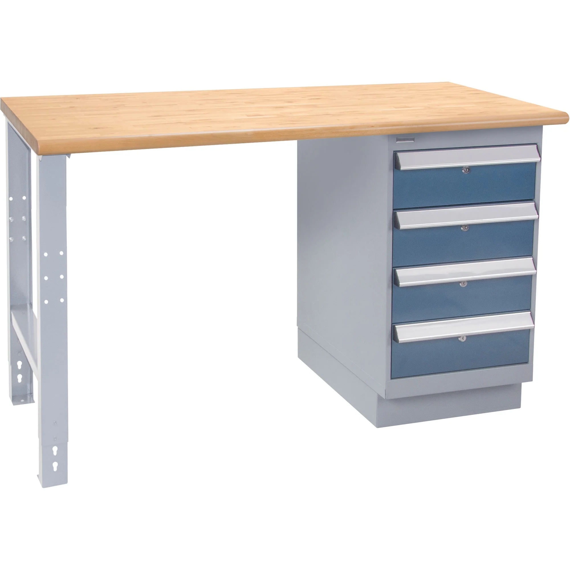 Industrial-Duty Workbench, 1000 lbs Cap., 60" W x 24" D, 34" H