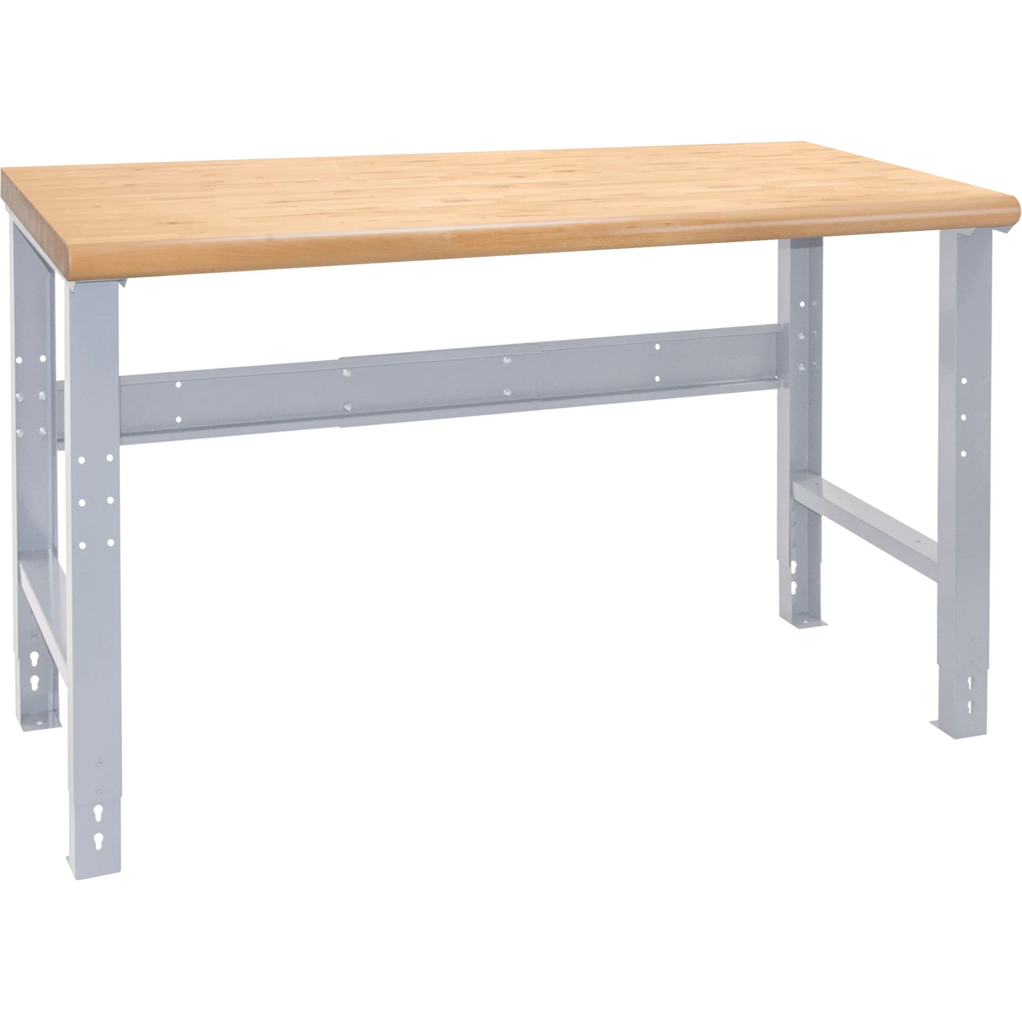 Industrial Modular Workbench, Top & Legs Only, 1000 lbs. Cap., 48" W x 24" D