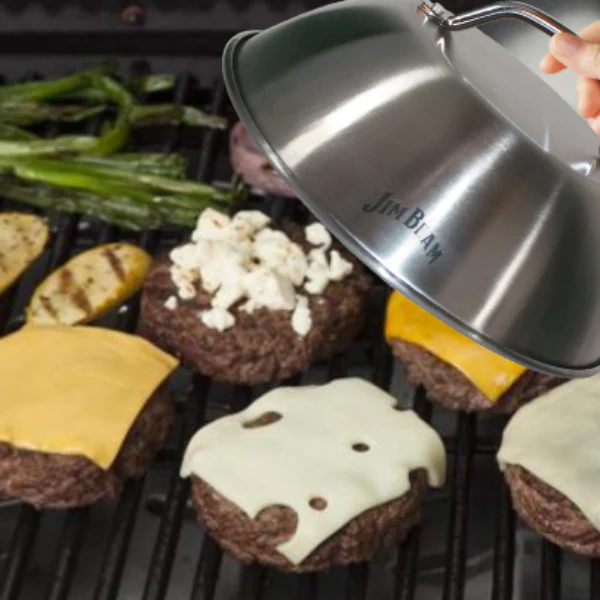 Jim Beam 9" Burger Cover and Cheese Melting Dome - Image 4