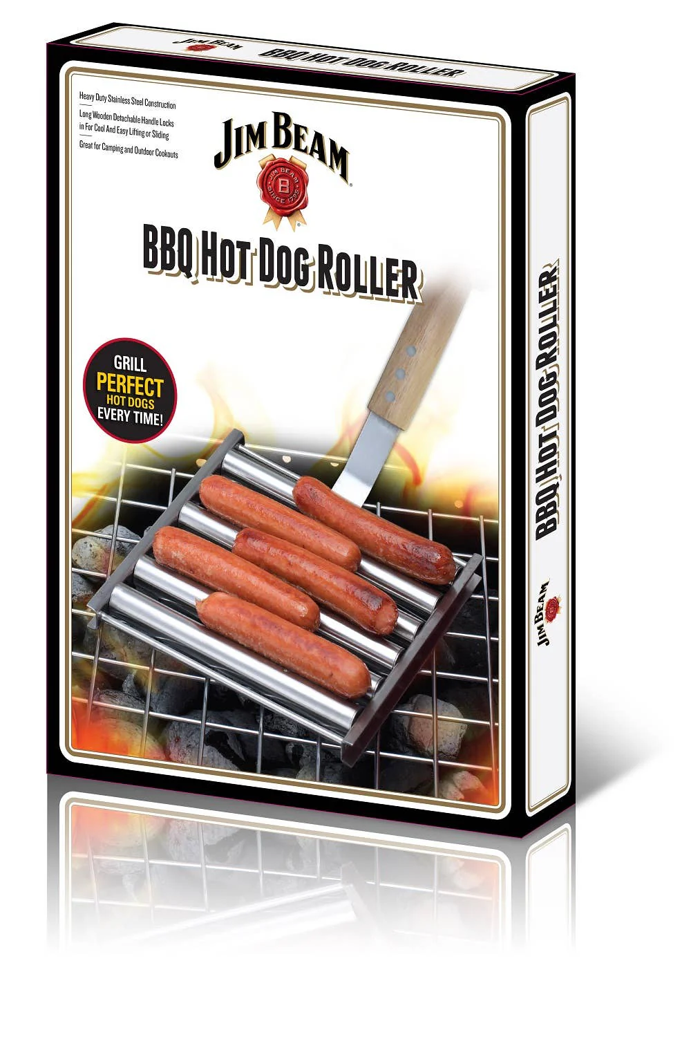 Jim Beam BBQ Hot Dog Roller - Image 3