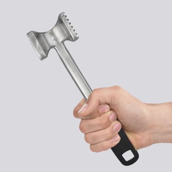 Jim Beam Dual Side Meat tenderizer Zinc Alloy - Image 3