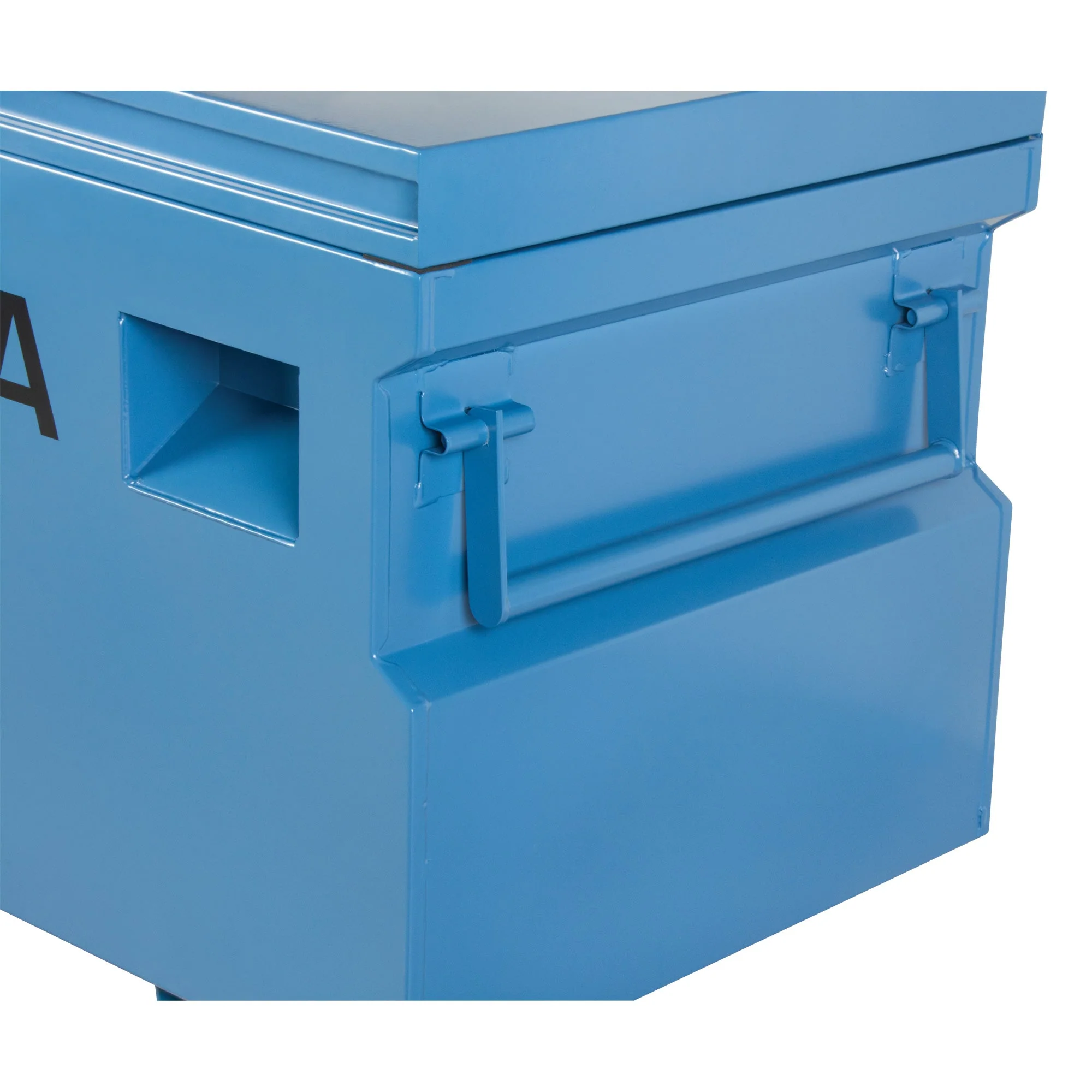 Jobsite Tool Box, 48" x 24" x 27-3/5", Steel, Blue - Image 5