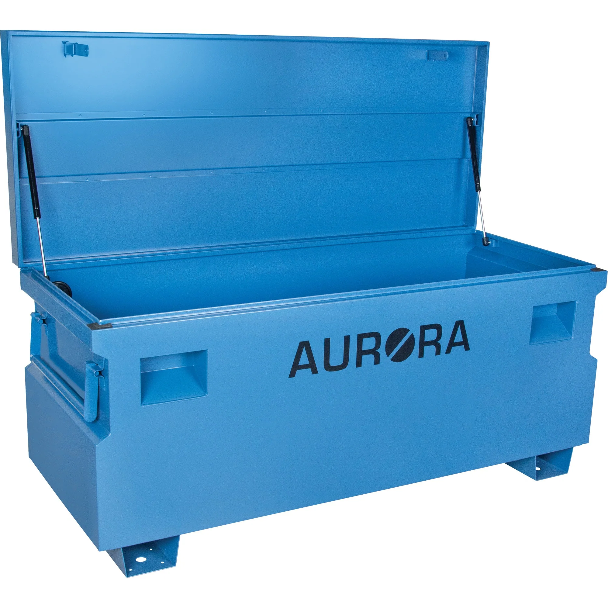 Jobsite Tool Box, 60" x 24" x 27-1/2", Steel, Blue - Image 4