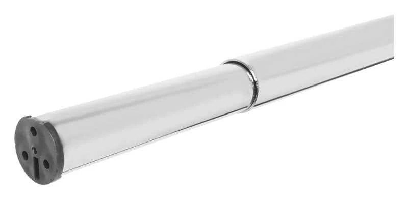 John Sterling Pro HD 72 in. L X 1-1/4 in. D Adjustable Polished Chrome Steel Heavy Duty Closet R