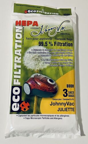 Johnny Vac Micro Bags for Juliette Canister Vacuum Part 800H - Image 2