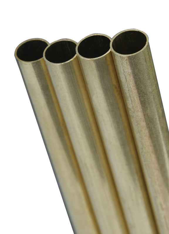 K&S 17/32 in. Dia. x 36 in. L Round Brass Tube 3 pk (Pack of 3) - Image 5