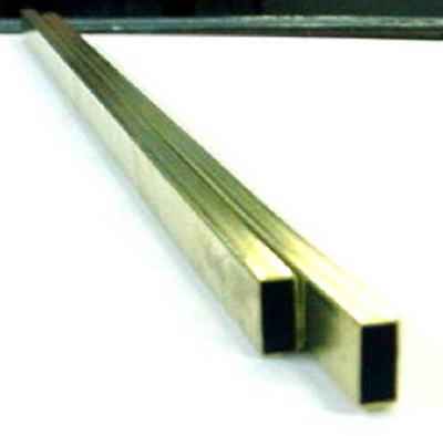 K&S 5/16 in. W X 12 in. L Rectangular Brass Tube 1 pk - Image 3