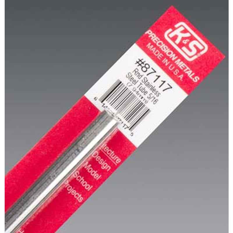 K&S 5/16 in. D X 1 ft. L Stainless Steel Tube 1 pk - Image 3
