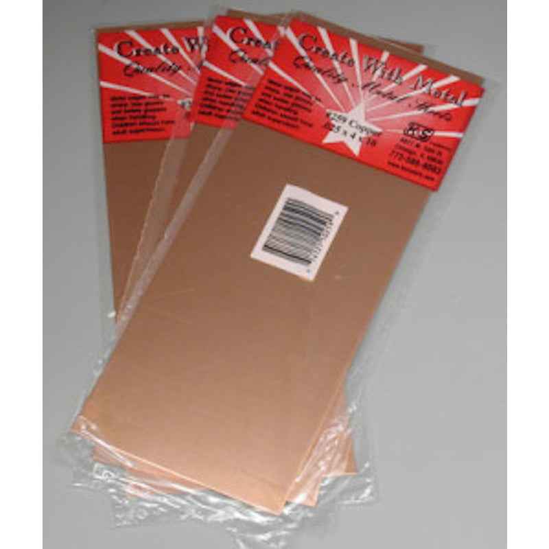 K&S 0.025 in. x 4 in. W x 10 in. L Copper Sheet Metal (Pack of 3) - Image 4