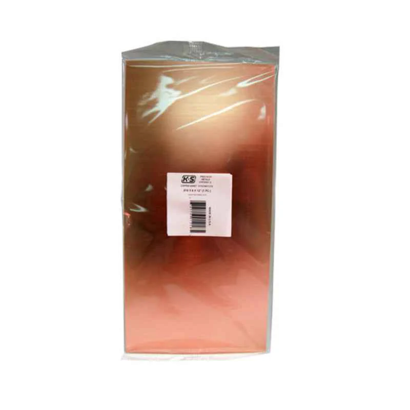 K&S 0.025 in. X 6 in. W X 12 in. L Copper Plain Sheet Metal - Image 2