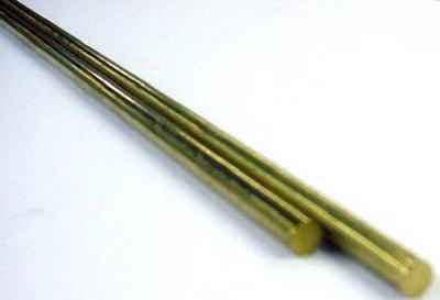 K&S 0.114/0.081/0.072 in. D X 12 in. L Brass Rod 3 pk - Image 2