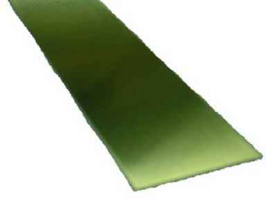 K&S 0.032 in. X 1 in. W X 12 in. L Mill Brass Metal Strip - Image 2
