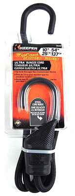 Keeper Black Bungee Cord 36 in. L X 0.315 in. 1 pk - Image 2