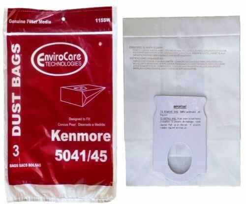 Kenmore Vacuum Paper Bags, Type H 5041, 5045 Canister 3 Pk Generic Part 115SW - Image 2