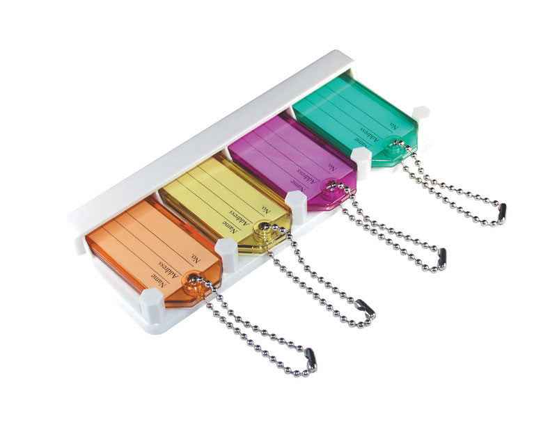 Hillman Metal/Plastic Assorted Labeling/ID Key Holder - Image 2