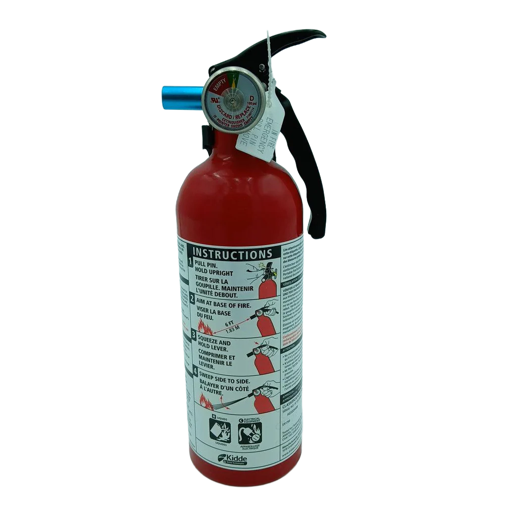 Kidde 5BC Kitchen/Garage Disposable Fire Extinguisher