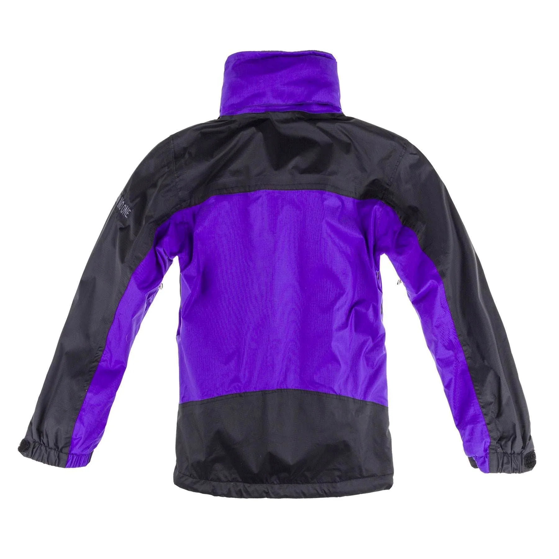 Kids Gorak Shep Unisex Outershell Jacket – Purple / Black - Image 3