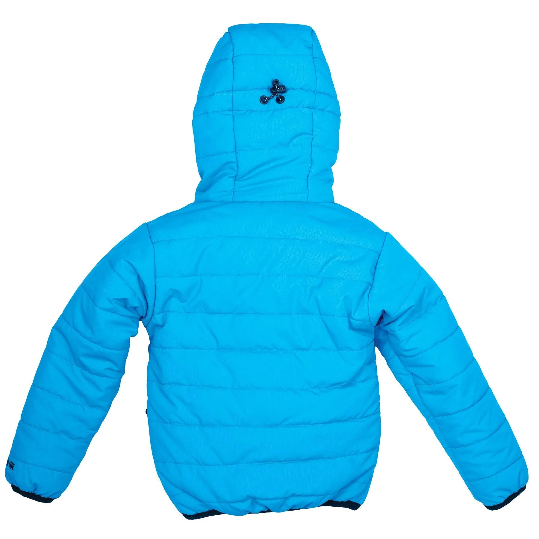 Kids Lukla Unisex Insulated Jacket 200 GSM- Blue - Image 3