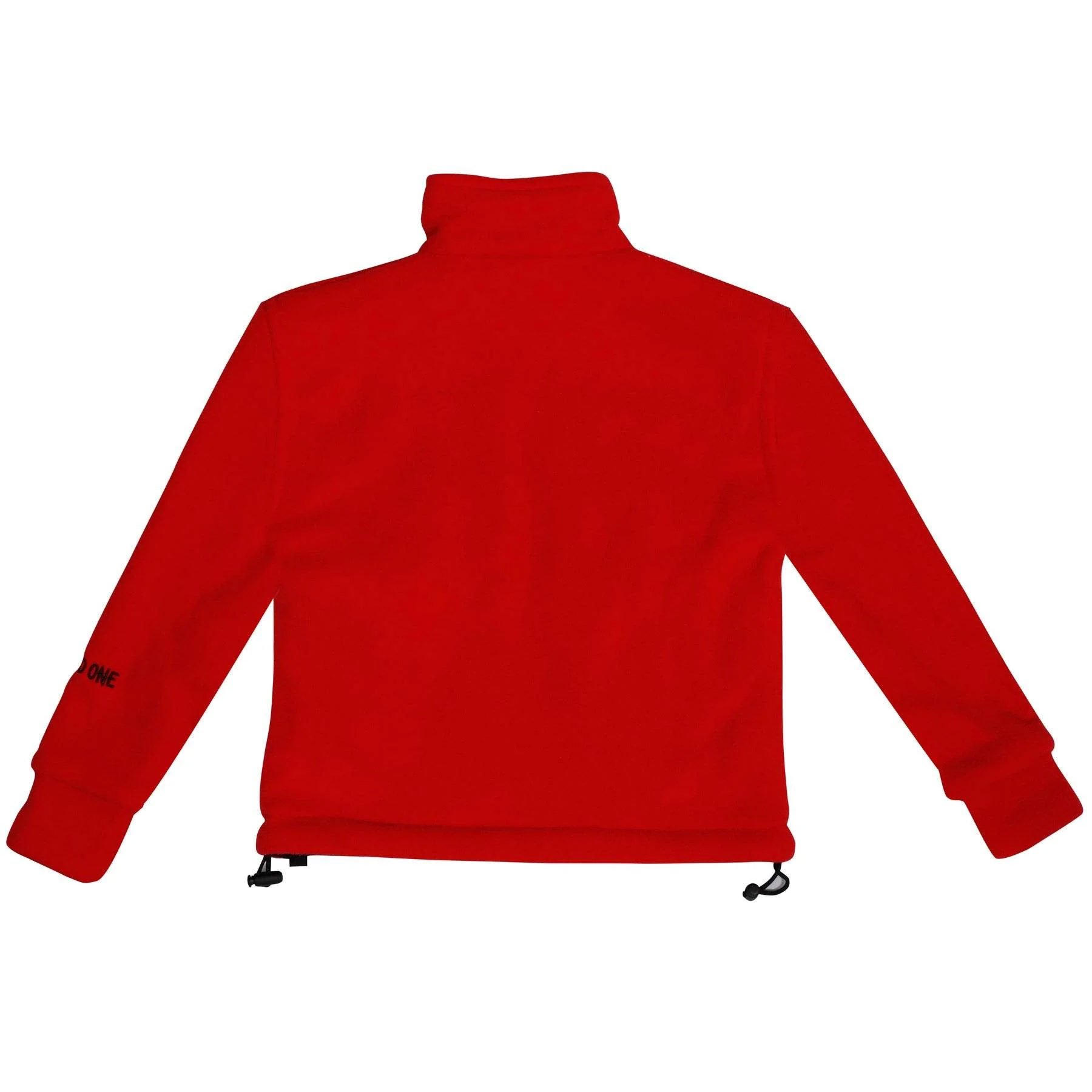 Kids Pokhara Reversible Black and Red Fleece Sweater 200GSM - Image 6