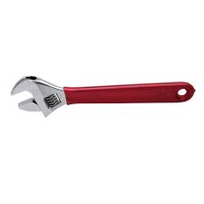 KLE-D507-10 10'' ADJUSTABLE WRENCH RED