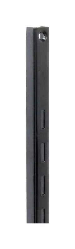 Knape & Vogt Black Steel Regular Duty Bracket 16 Ga. 24 in. L (Pack of 10) - Image 2