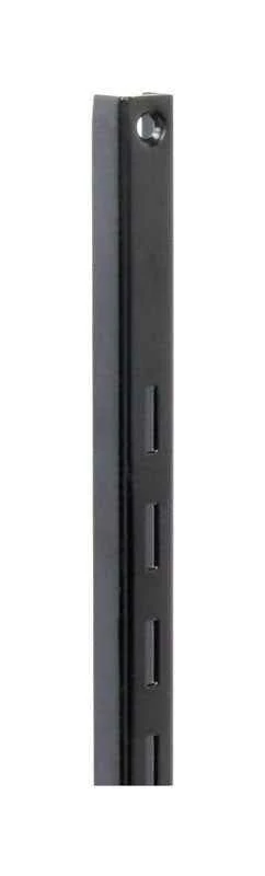 Knape & Vogt Black Steel Regular Duty Bracket 16 Ga. 24 in. L (Pack of 10) - Image 3