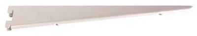 Knape & Vogt White Steel Bracket 16 Ga. 7 in. L 360 lb. (Pack of 10) - Image 2