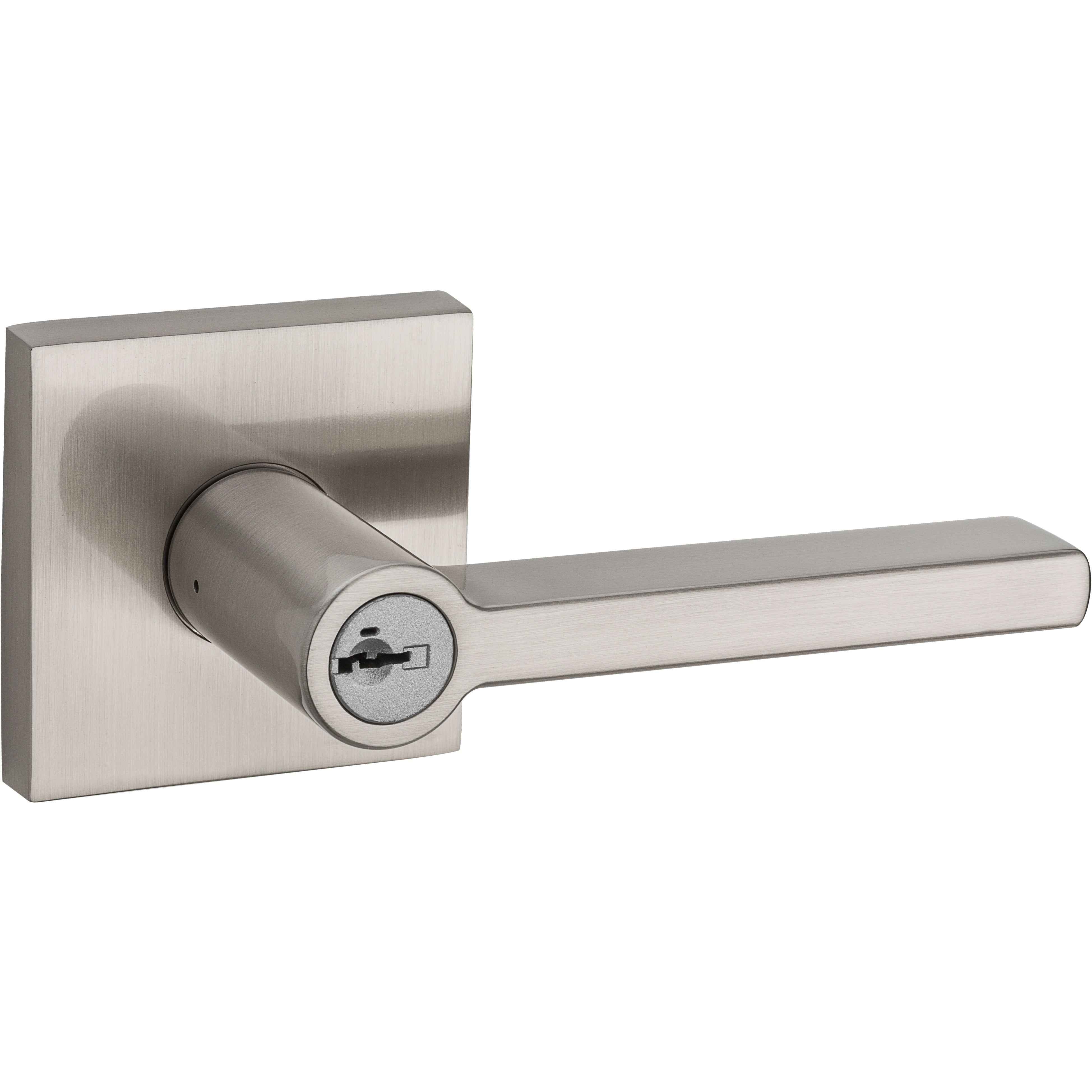 Kwikset SmartKey Halifax Satin Nickel Entry Lockset KW1 1-3/4 in. - Image 3