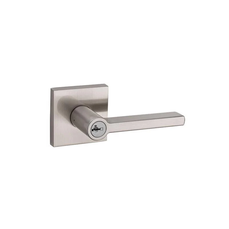 Kwikset SmartKey Halifax Satin Nickel Entry Lockset KW1 1-3/4 in. - Image 4