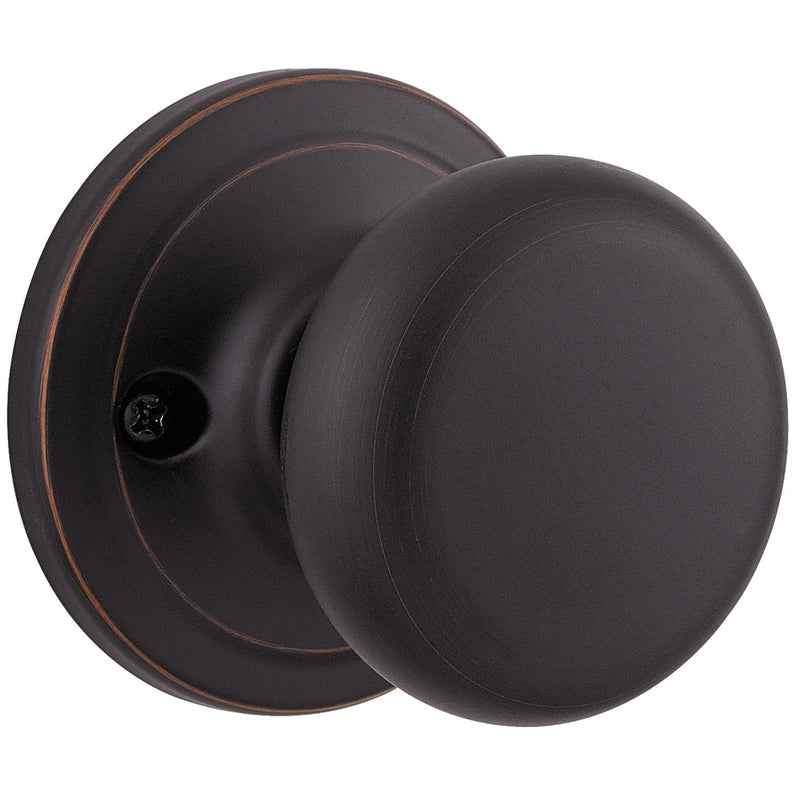 Kwikset Juno Venetian Bronze Passage Door Knob 1-3/4 in. - Image 3