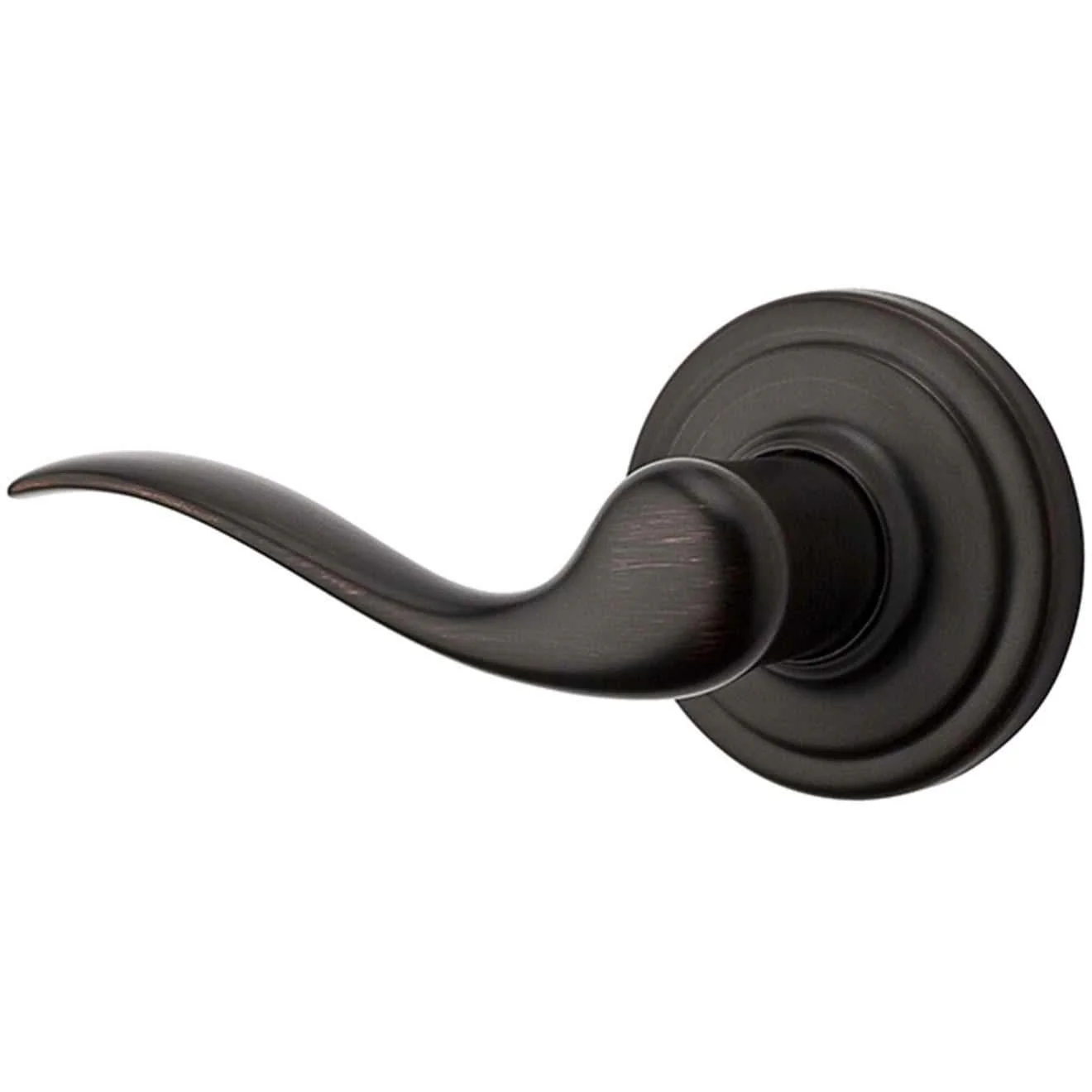 Kwikset Tustin Venetian Bronze Dummy Lever Left Handed - Image 4