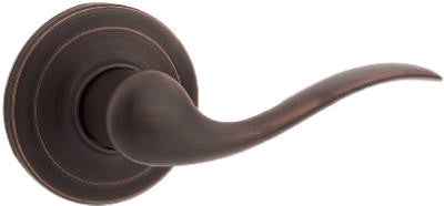 Kwikset Tustin Venetian Bronze Passage Lever 1-3/4 in. - Image 5